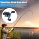 thumbnail image 4 of 7.2/1 Carrete de pesca de baitcasting de perfil bajo Carrete de pesca antienredos (izquierda), 4 of 4