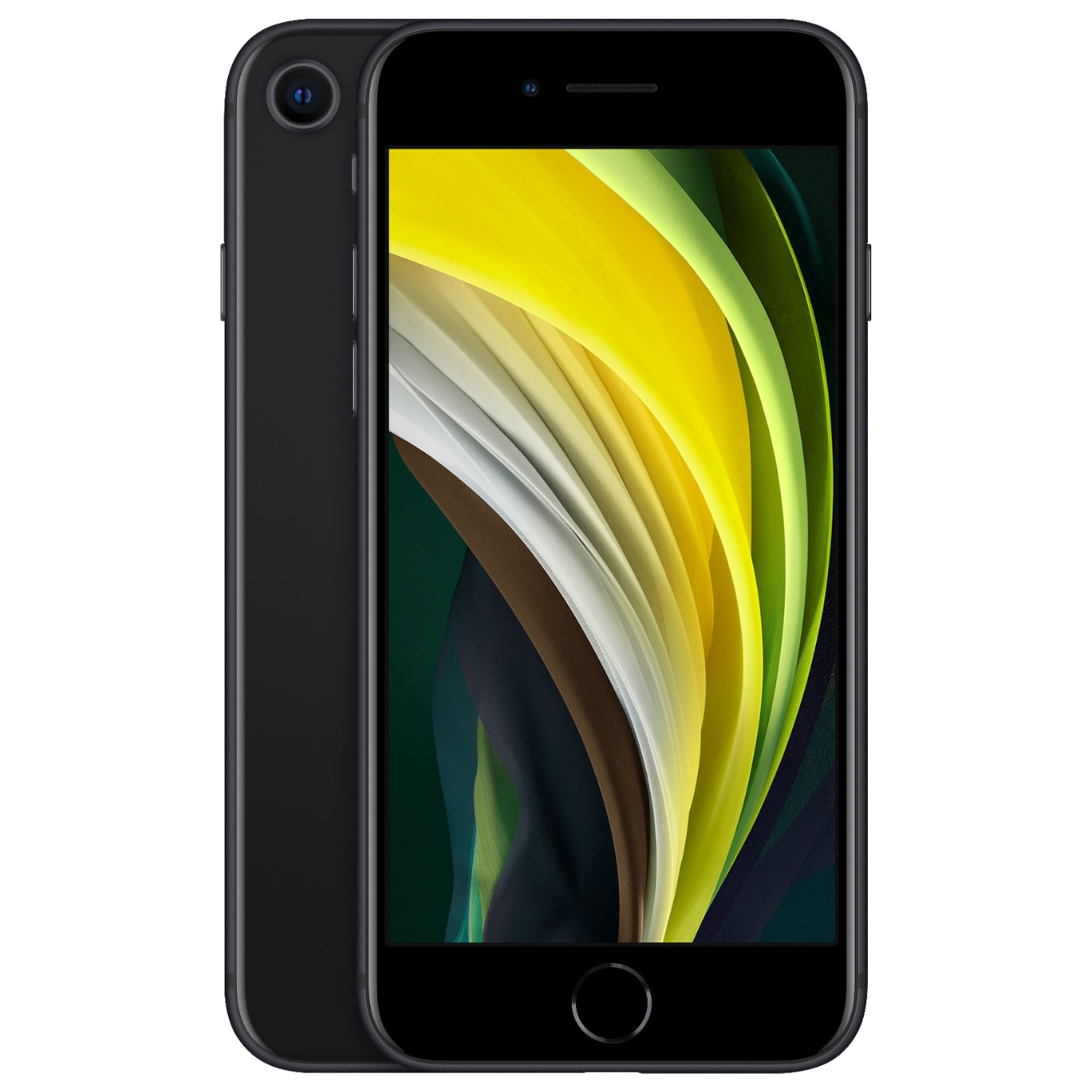 Restored Apple iPhone SE 2nd Generation, 64 GB, Black - Fully Unlocked