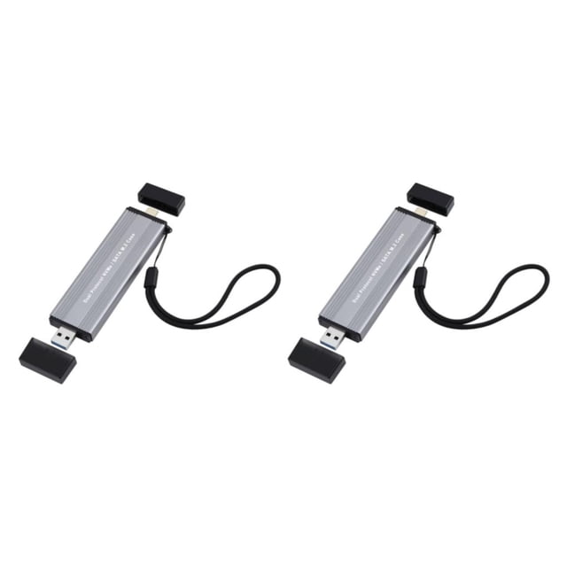 Methold Carcasa M.2 NVME SSD Carcasa de aleación de aluminio Gen 2 Cartucho de disco duro Disipación de calor M Datos clave para 2242 2280 2Conjunto