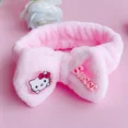 thumbnail image 1 of Sanrio-diademas de felpa de Hello Kitty para niña, bandana de maquillaje Kuromi My Melody, regalos, 1 of 5