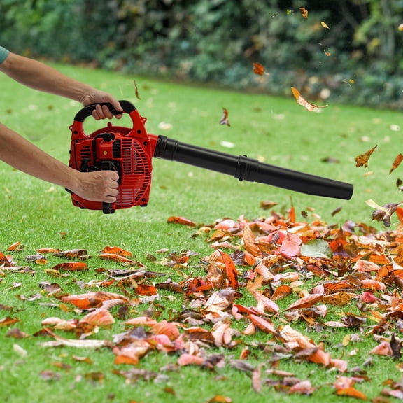 2-Stroke Gas Leaf Blower Vacuum 25.4cc 275CFM Handheld W/ Bag Lawn Tool