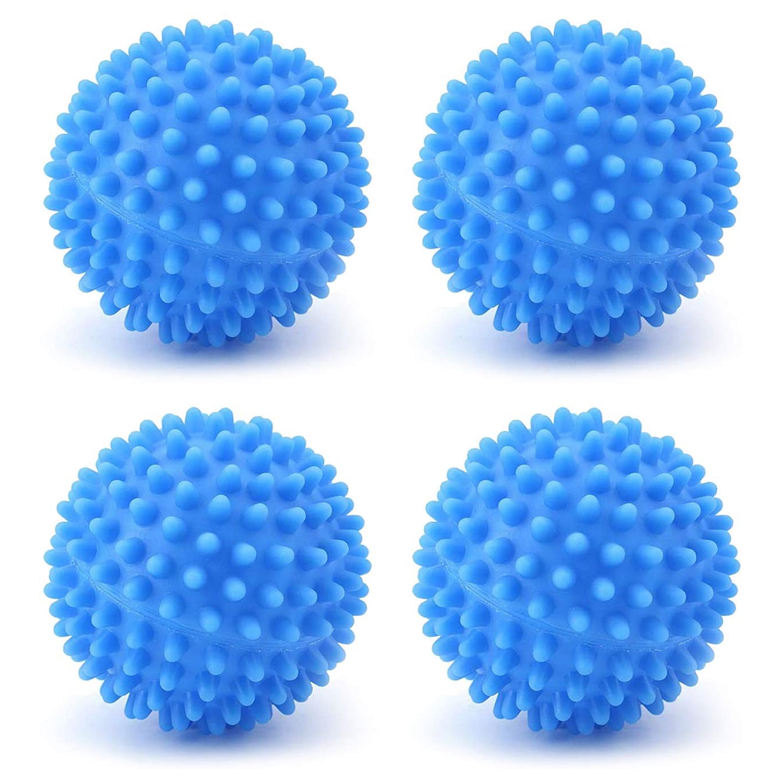 4x Reusable Laundry Washing Machine Dryer Balls Drying Fabric Softener Ball Set 
