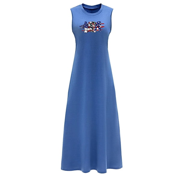 Vestido largo de verano para mujer, ropa de moda de verano, vestido veraniego para salir de compras XL