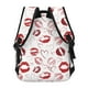 thumbnail image 4 of Disketp Red Lips Mochila Estampada para Hombre y Mujer – Mochila Ligera Clásica con Múltiples Bolsillos para Universidad, Trabajo y Viajes-One Size, 4 of 5