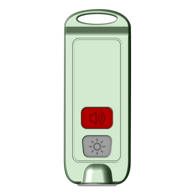 Leutsin Alarme Porte-Clés 130dB Lumière LED Protection Personnelle d'Urgence