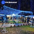 thumbnail image 4 of Cronómetro String Lights Vivideal 300 LED, azul, 33 m, resistente al agua, 4 of 8