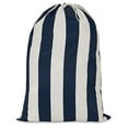 thumbnail image 1 of Sac à Linge à Rayures Verticales Bleu Marine, 1 of 1