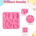 thumbnail image 2 of Silicone Fondant Mold, 8-Cavity Bow & Candy Chocolate Mold for Cake Decorating, DIY Candy & Chocolate Making, 2 of 5