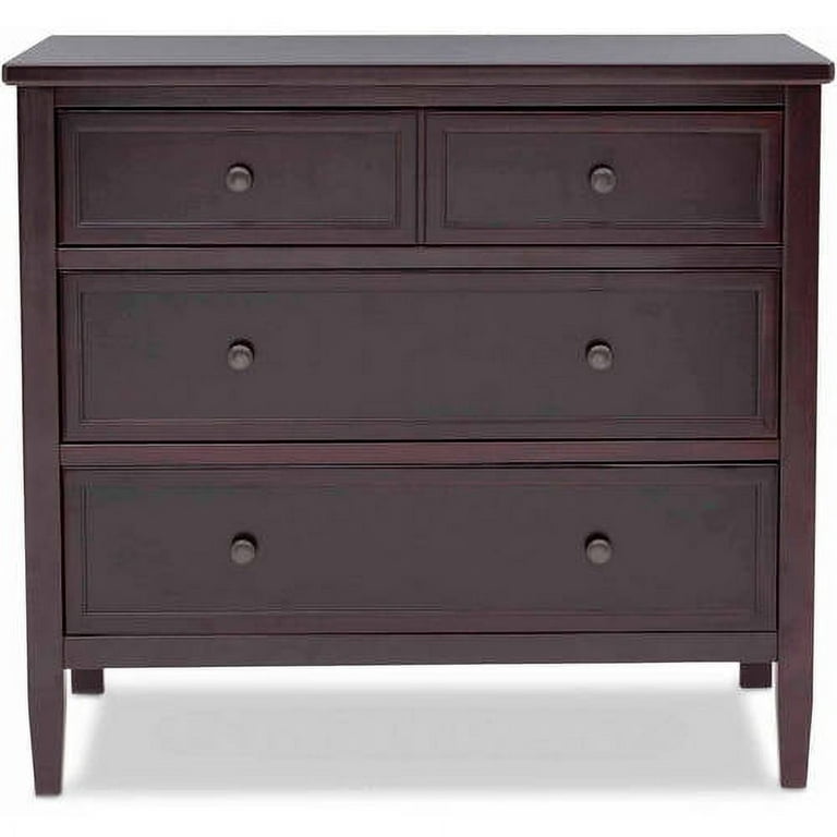 Delta children's 3 drawer best sale dresser chocolate