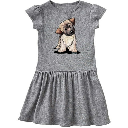 

Inktastic Soft Coated Wheaten Gift Toddler Girl Dress