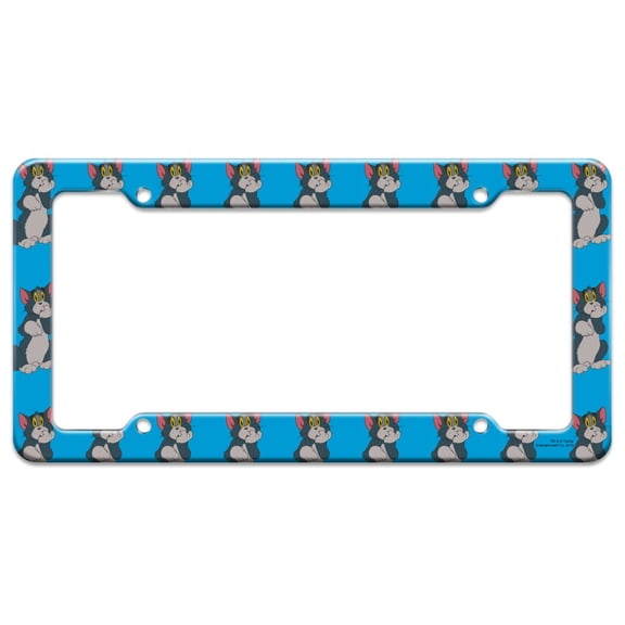 Tom and Jerry Tom Character License Plate Tag Frame