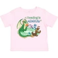 thumbnail image 3 of Inktastic Reading is Magical Dragon Green Dragon with Book Boys or Girls Toddler T-Shirt, 3 of 5