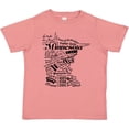 thumbnail image 3 of Inktastic Minnesota State Word Salad Boys or Girls Toddler T-Shirt, 3 of 5