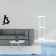 thumbnail image 2 of Escultura De Figura Acrílica Moderna, Adorno Decorativo Coleccionable De Mesa Para Sala De Estar, Estantería, Hogar, Oficina, Balcón, Decoración De Espacios Pequeños., 2 of 8
