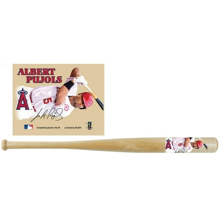 Albert Pujols Baseball - Coopersburg Sports Wood Albert Pujols Los Angeles Angels Baseball Bat, 18