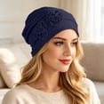thumbnail image 3 of Chemo Headwear for Women Flower Beanies Turbans Hats Coverings Scarf,One Size, 3 of 7