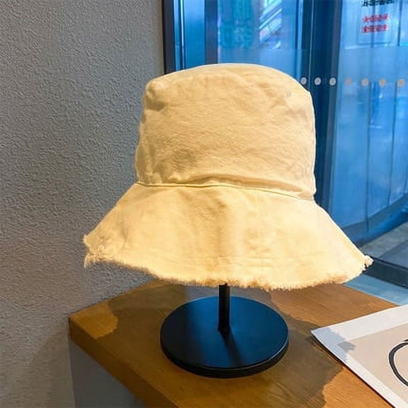 COCOpeaunt New Female Burrs Bucket Hats Harajuku Bucket Hat Fishing Women Outdoor Panama Hip Hop Cap Mens Summer for Fisherman Hat Women