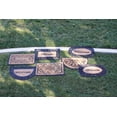 thumbnail image 2 of FLEUR-DE-LIS FRAMED ENTRY MAT, 2 of 2