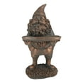 thumbnail image 5 of Fantasy Old Mr Gnome Holding Long Tray Garden Figurine Decor Or Keys Holder, 5 of 9