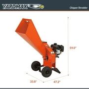 YARDMAX YW7565 Chipper/Shredder, Briggs & Stratton Engine