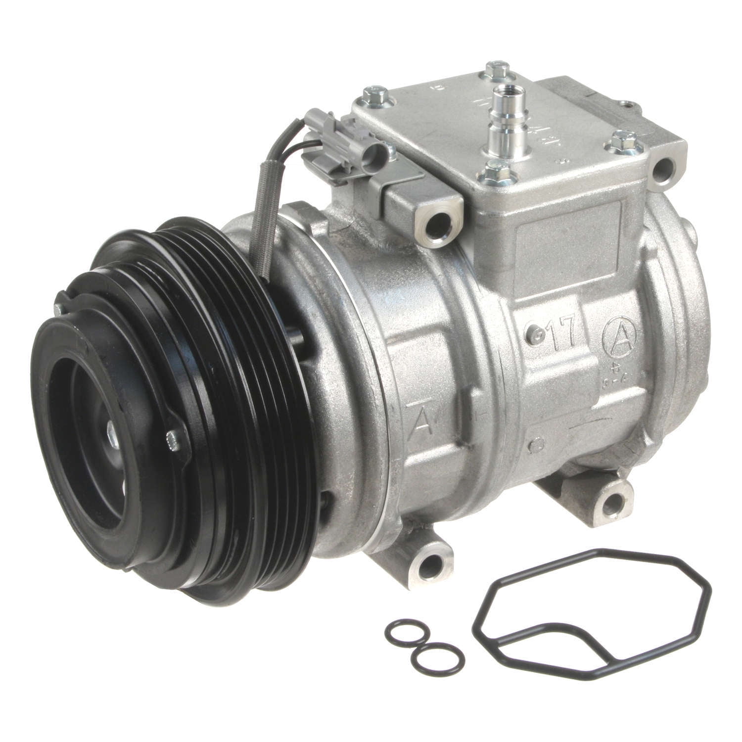 Denso 471-1242 New Compressor with Clutch Fits select: 1996-2000 TOYOTA 4RUNNER
