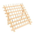 thumbnail image 2 of yuksok Wooden Thread Rack Sewing Portable Stable Quilting Accessories Braiding Rack 80 Spool, 2 of 9