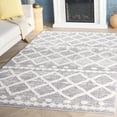thumbnail image 2 of SAFAVIEH Martha Stewart Lucia Carthach Southwestern Shag Area Rug, Grey/Ivory, 5' x 8', 2 of 10