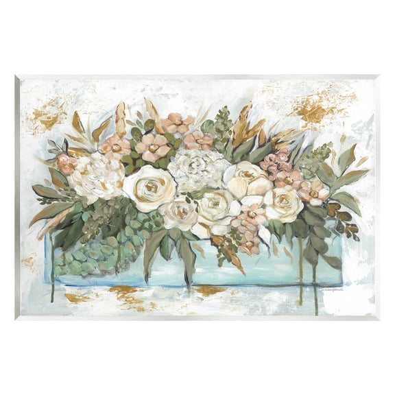 Country Floral Planter Arrangement Botanical & Floral Graphic Art Unframed Art Print Wall Art