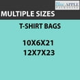 thumbnail image 7 of Clear White Plastic T-shirt Bags with Handles - 12"X7"X23" & (1000 Bags), 7 of 7