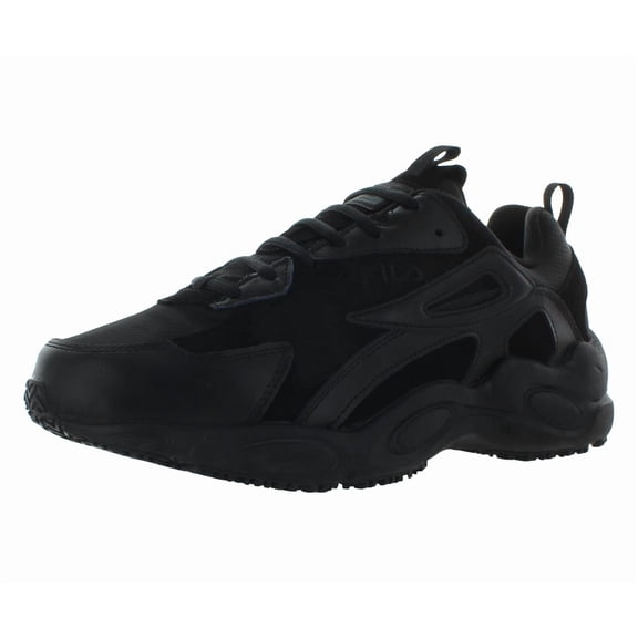 Fila Men's Memory Lateshift Slip Resistant Waterproof Work Shoes Soft Toe - 1LW00670-100 9 EE US