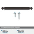 thumbnail image 3 of Amerock Balon 6-5/16 inch (160mm) Center-to-Center Oil-Rubbed Bronze Cabinet Pull, 3 of 5