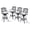 Milano Char, variant on Crestlive Products Outdoor Swivel Bar Stools with Sunbrella Cushion Set of 2, 350LBS Capacity All-Weather Patio Bar Chair with Armrests & Footrest for Deck, Backyard, Balcony (Beige)