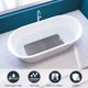 thumbnail image 4 of Alfombrilla de baño, Alfombrilla de baño Antideslizante sin BPA de 40 × 100 cm, para bañera, Ducha, Cocina, 4 of 5