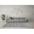 thumbnail image 3 of Ahgly Company Indoor Round Abstract Gray Modern Area Rugs, 8' Round, 3 of 4