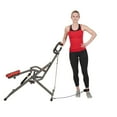 thumbnail image 4 of Sunny Health & Fitness Row-N-Ride PRO Squat Assist Trainer for Full Glute, Thigh, and Leg Workouts, SF-A020052, 4 of 12