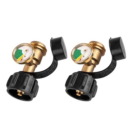 2Pcs Cylinder Tanks Levels Indicators Gauge Propane Tanks Gauge Levels Indicators Replacement Universals Leak Detector