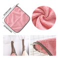 thumbnail image 5 of Clearance! JWDX Cleaning Cloth, Wipes Promotion, Daily Rag Toweldish Kitchen Cloth Dish Oilcleaning Non Stick Clothkitchen Cleaning Supplies Pink, 5 of 9