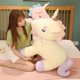 thumbnail image 4 of Peluche de unicornio de gran tamaño para niños y niñas, almohada de Animal de felpa suave, bonita muñeca de caballo Kawaii, decoración de cama para habitación, regalo de cumpleaños, 4 of 5