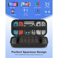 thumbnail image 6 of Daenfyy Switch Portable Travel Case Accessories for Switch 2, with Soft Protective Case, Screen Protectors and Thumb Grip Caps,4 in 1, 6 of 8