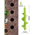 thumbnail image 2 of Auger Drill Bit for Planting - 4"X12" Heavy-Duty Garden Auger Spiral Drill Bit - Bulb Planter Tool & Auger Post Hole Digger - 3/8" Hex Drive Drill, 2 of 11