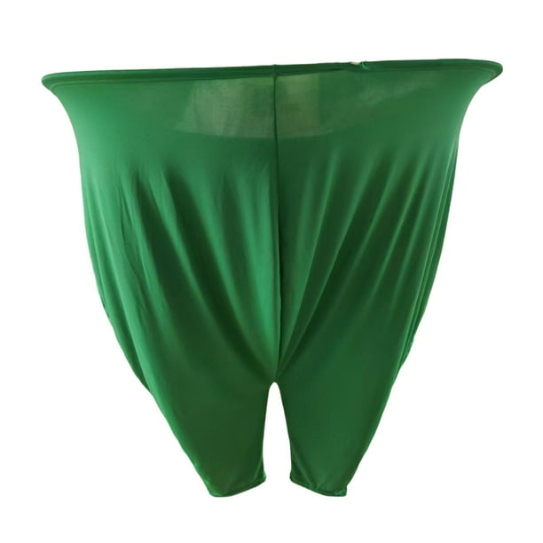 Pantalones de abuela: accesorios para juegos al libre para niños, adolescentes y adultos. Artículos de fiesta interactivos para competiciones de verde