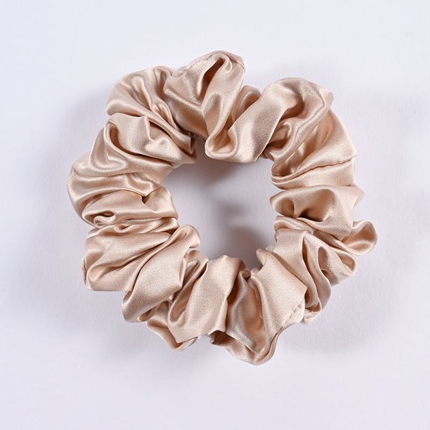 Anillo de pelo de seda Jiangling 22 momme 100 cuerda de pelo de seda de morera tamaño grande 3,5 cm versión ancha anillo de intestino grueso flor de cabeza sedosa Zefei Wu 9024735124498