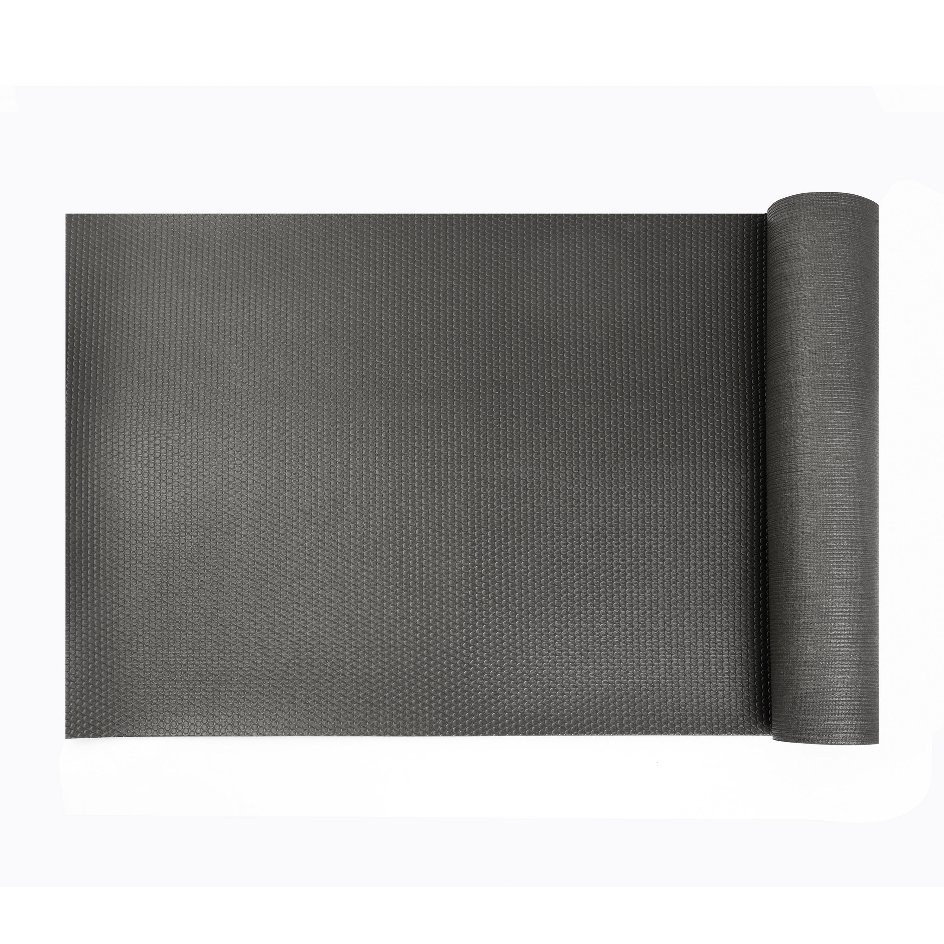 Athletic Works High Density Pro Mat, 6MM, 68inx24in, Black, Ultra Thick, PVC, Durable Slip Resistance