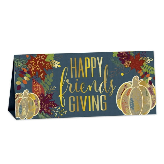 3-D Happy Friendsgiving Foil Centerpiece - 1 Pc.
