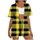 thumbnail image 1 of Cardigan largo para mujer con bolsillos no posicionado impreso manga corta y pantalones cortos Set Casual, sudadera y pantalones para mujeres, 1 of 6