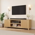 thumbnail image 7 of 70" Fluted TV Stand for TVs up to 80 Entertainment Center with Storage Modern TV Console for Living Room and Bedroom, 7 of 7
