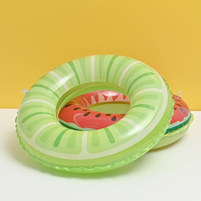 Anneau Flottant Pastèque Gonflable TSHAOUN - Parfait Pour Piscine, Plage Et Fêtes D'été | Bouée Ludique Et Colorée