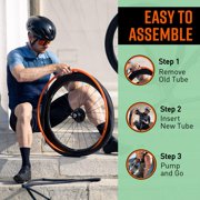 Tubolito Tubo Road Tube - 700 x 18-32mm, 80mm Presta Valve, Black