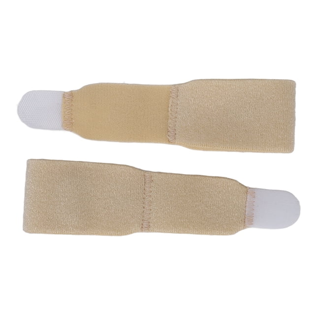 2 piezas de correa para enderezar los dedos en martillo, color piel, universal, suave, ergonómica, corrector de dedos en forma de garra para dedos doblados