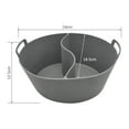 thumbnail image 4 of 2pcs Slow Cooker Liners for 6/7/8 Quarts Slow Cooker Food Grade Silicone Crock-Pot Divider Liner Reusable Leakproof Dishwasher Safe Cooking Liner for Slow Cooker, 4 of 8